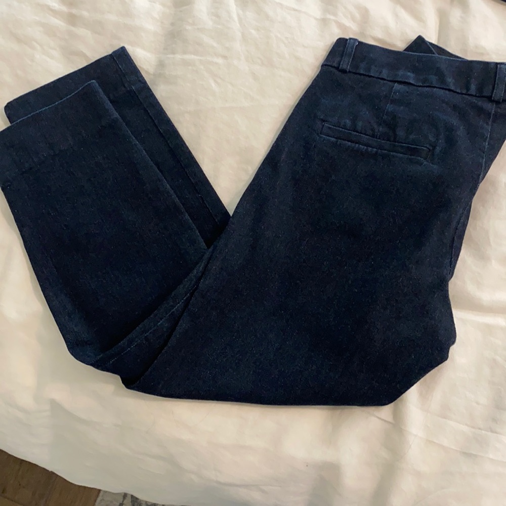 Denim suit pants